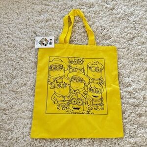 NEW BTS X Despicable Me 4 Canvas Tote Bag